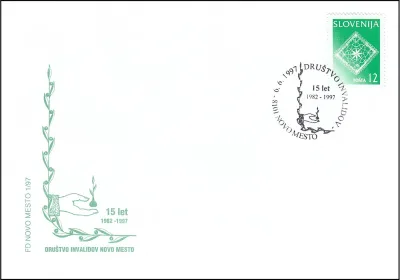 15 LET DRUŠTVO INVALIDOV 1982 - 1997